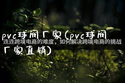pvc球阀厂家(pvc球阀厂家直销)_https://www.gdbxwh.com_抖音快手_第1张