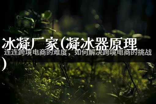 冰凝厂家(凝冰器原理)_https://www.gdbxwh.com_直通车_第1张