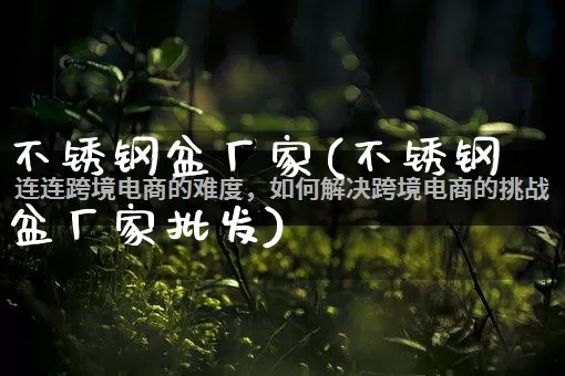 不锈钢盆厂家(不锈钢盆厂家批发)_https://www.gdbxwh.com_天猫运营_第1张