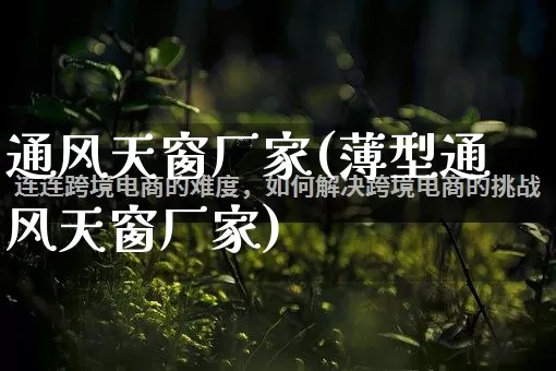 通风天窗厂家(薄型通风天窗厂家)_https://www.gdbxwh.com_天猫运营_第1张
