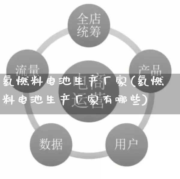 氢燃料电池生产厂家(氢燃料电池生产厂家有哪些)_https://www.gdbxwh.com_淘宝运营_第1张
