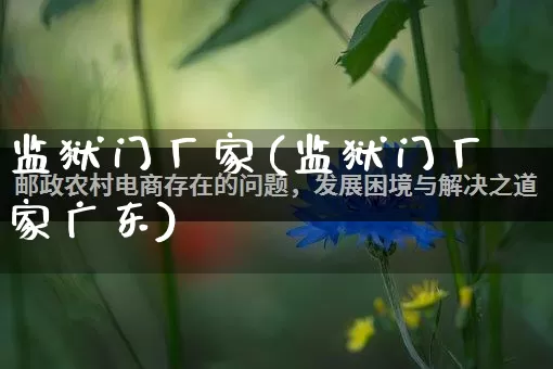监狱门厂家(监狱门厂家广东)_https://www.gdbxwh.com_淘宝运营_第1张