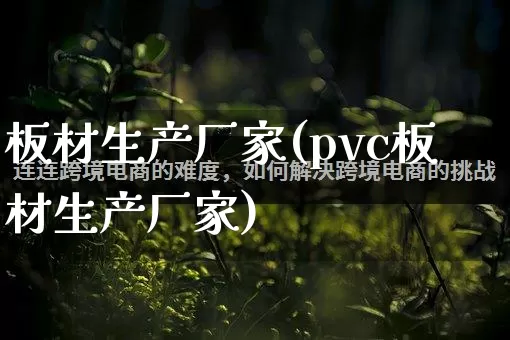 板材生产厂家(pvc板材生产厂家)_https://www.gdbxwh.com_淘宝运营_第1张