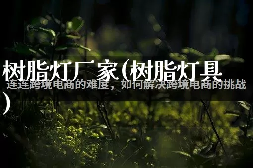 树脂灯厂家(树脂灯具)_https://www.gdbxwh.com_抖音快手_第1张