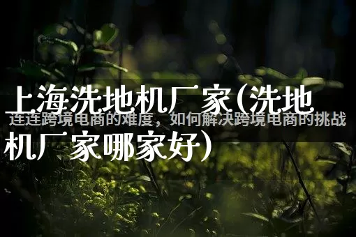上海洗地机厂家(洗地机厂家哪家好)_https://www.gdbxwh.com_天猫运营_第1张