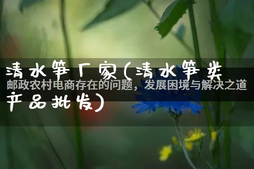 清水笋厂家(清水笋类产品批发)_https://www.gdbxwh.com_淘宝运营_第1张