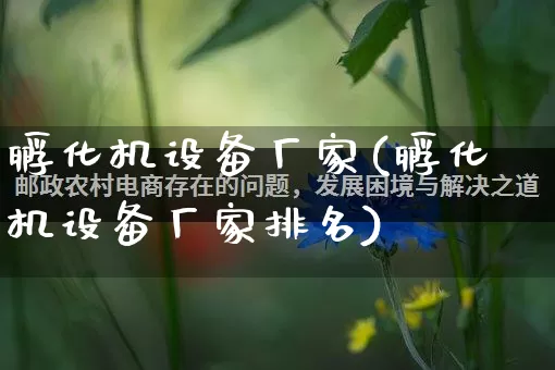 孵化机设备厂家(孵化机设备厂家排名)_https://www.gdbxwh.com_直通车_第1张