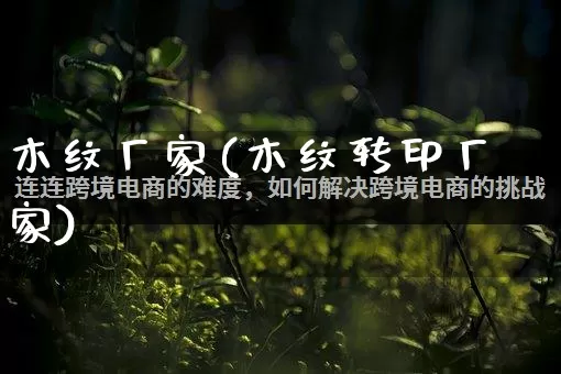 木纹厂家(木纹转印厂家)_https://www.gdbxwh.com_天猫运营_第1张