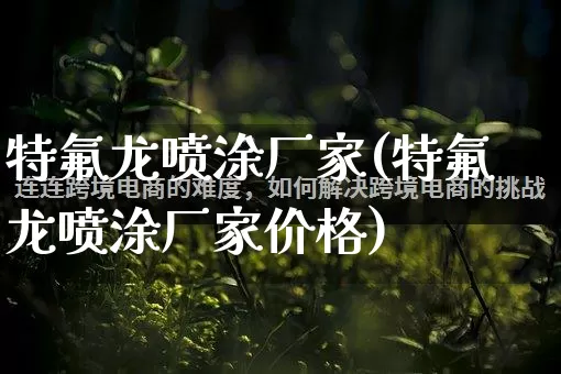 特氟龙喷涂厂家(特氟龙喷涂厂家价格)_https://www.gdbxwh.com_淘宝运营_第1张